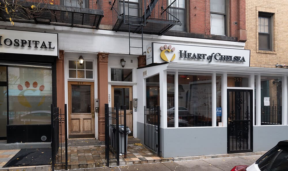 Chelsea location building exterior