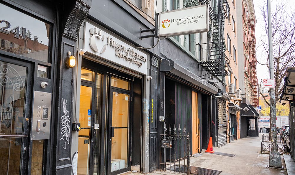 Lower East Side location building exterior